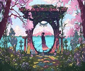 Sakura Samurai Live Wallpaper