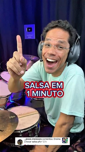 How to PLAY SALSA on the DRUMS (a pattern that works instantly) 💃🥁