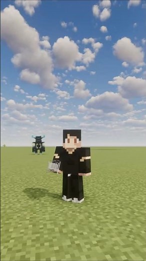 Mid air Lunge trick with Spear #spear #minecraft