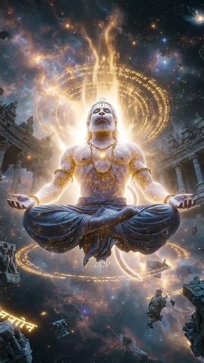Hanuman Cosmic Awakening | Divine Meditation Beyond Universe | Ultra Cinematic VFX Experience