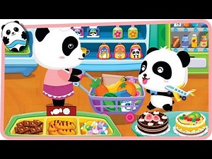 Baby Panda's Supermarket - Babybus Game for Kids