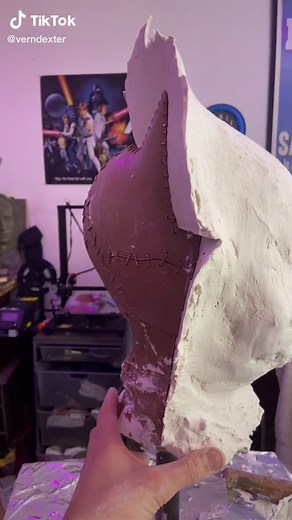 Catwoman Mask Plaster Mold Tutorial