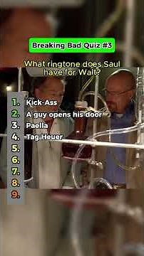 Breaking Bad Quiz – Test your knowledge 🎯🧠