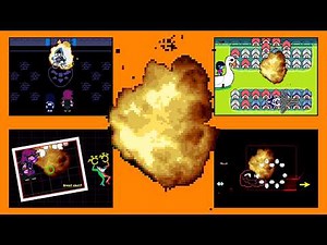 DELTARUNE - That One explosion.gif Supercut (Chapters 1-4)