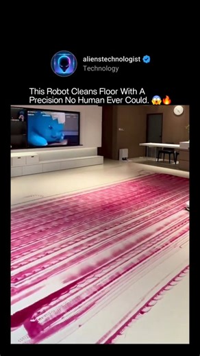 Technology on Instagram: "This robot doesn't just clean your home, it studies it. 🤯 This AI-powered cleaner uses LiDAR sensors to map your space in real-time, creating precise, ultra-efficient cleaning paths. No missed corners, no breaks, just mathematical precision every time. Welcome to the future of home robotics! 🤖✨ . . . #SmartHome #RobotVacuum #AITechnology #FutureTech #HomeAutomation #CleaningHacks #Innovation #MustHave #TechGadgets"