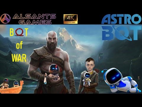 A FÚRIA DOS DEUSES! ⚡️ Astro Bot 4K ULTRA: A Batalha FINAL em BOT OF WAR! (100% Exploração)