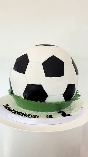 Soccer Ball Cake: Elegant and Delicious Wedding Treat