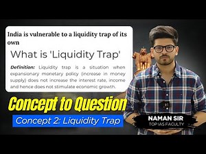 Concept 2: Liquidity Trap Explained | Concept to Question Series #namansir #ConceptToQuestion