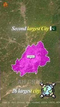 Lahore – The Heart of Pakistan 🇵🇰 | History, Population & GDP 2026 #facts #lahore #pakistan #mapping