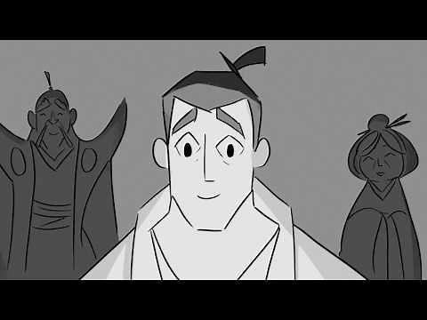 Samurai Jack ( Alternate Ending) Storyboard