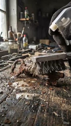Rusty Key Restoration 🔑 From Trash to Treasure