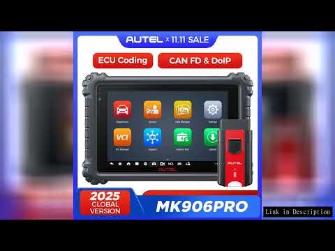 Autel MaxiCOM MK906 Pro MK906PRO Diagnostic Scanner Advanced ECU Coding Diagnostic Tool OBD2 Scanner