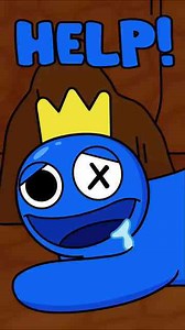 Feed orange to save blue! (cartoon animation)