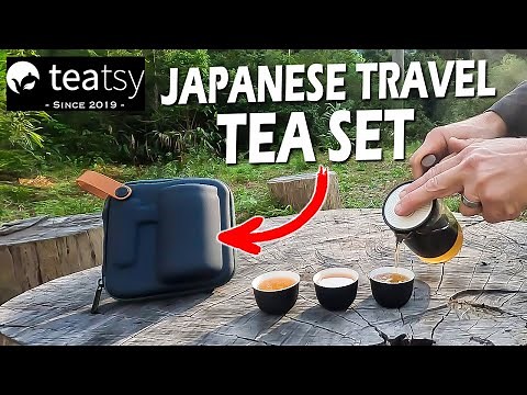 TeaTsy Karesansui Portable Japanese Tea Set // A TEA EXPERIENCE!!