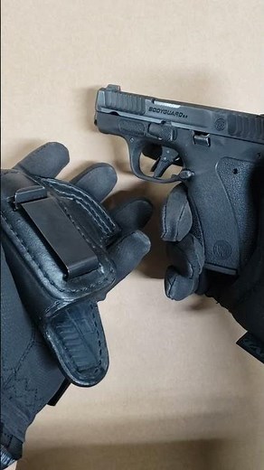 Azula Fully Lined Leather IWB Inside The Waistband Holster For Smith & Wesson Bodyguard 2.0 Pistol