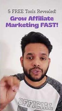 Top 5 Free Tools Every Affiliate Marketer Must Use in 2025 (No Investment Needed)