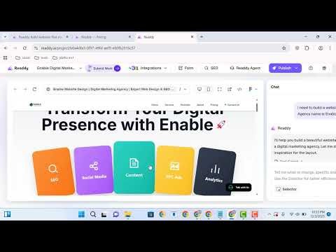How to build a website using readdy AI only just in few minutes no coding skills required