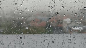Raindrops On Glass Window Blurred Cityscape Stock Footage Video (100% Royalty-free) 3676058163 | Shutterstock