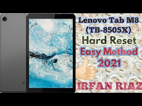 How to hard reset Lenovo Tab M8 HD (tab-8505x)