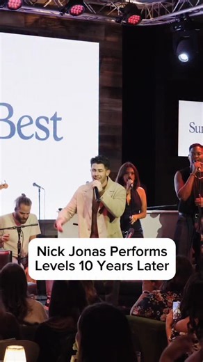Nick Jonas Performs Levels 10 Years Later #nickjonas #levels #throwback #jonasbrothers #hitsong @nickjonas | Daniel's Wall