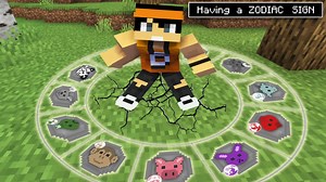 670K views · 19K reactions | Having a ZODIAC SIGN in Minecraft PE | BreyxTv | Facebook