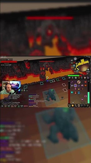 Sardaco gets infernal cape in OSRS! #shorts