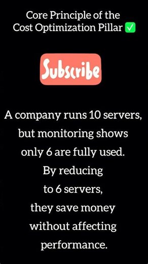 Cost Optimization Principle: Eliminate Waste(AWS)