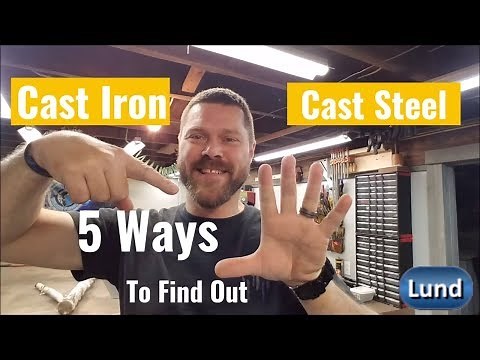 IS IT CAST IRON OR CAST STEEL? 5 Ways To identify Before Welding