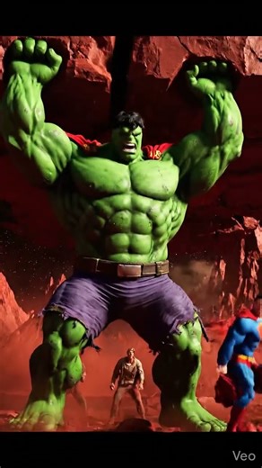 Superman vs hulk🤯