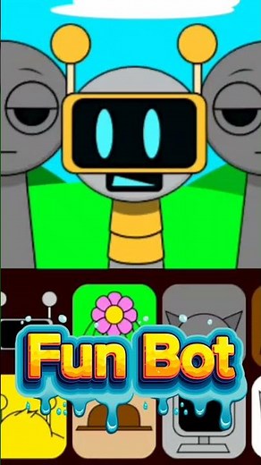Fun Bot Sound Sprunki Phase2 Music Character Game Animation #sprunki #incredibox #sound #ai