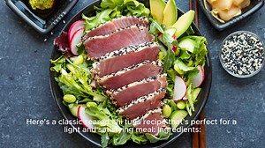 Ahi tuna recipe