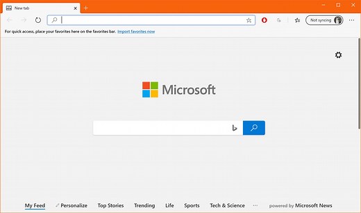 This Easy Hack Replaces the Microsoft Edge New Tab Page with a Hidden Version