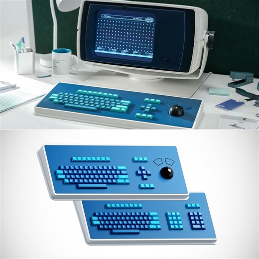 Atomic's MDR Dasher is a Keyboard Straight Out of Severance, Costs $899