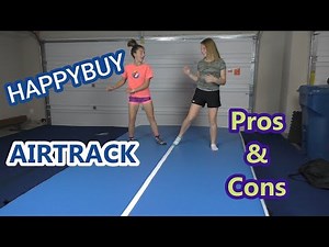 HappyBuy Airtrack unboxing and review | pros and cons | Cheapest gymnastics air track
