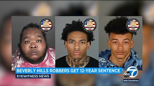 Gang members get 12-year sentence for Beverly Hills robbery, shooting