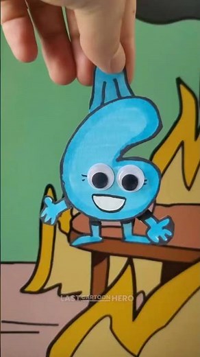 I Made a DIY BFDI Six Hanging Paper Doll – Easy and Cute!