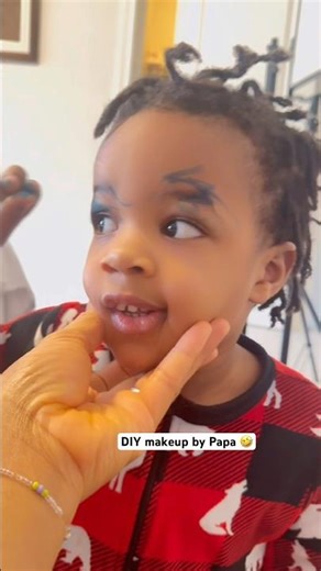 DIY makeup by Papa
