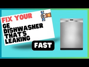 GE Dishwasher Leaking: How To Fix NOW
