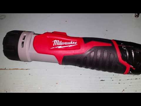Milwaukee M12 flashlight led bulb replacement upgrade