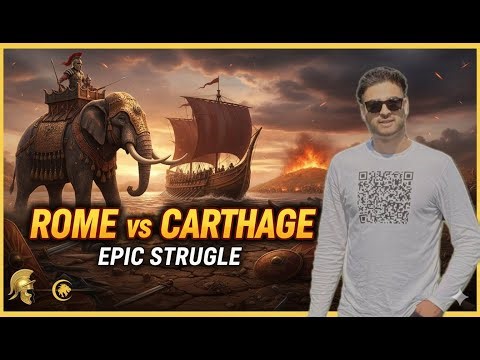 🔥 The Punic Wars: Rome vs Carthage – The Epic Struggle for Mediterranean Dominance (264–146 BCE)