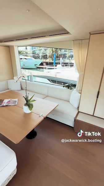 Introducing the Azimut Seadeck 7 — captured in Singapore at the Yachting Festival. It’s the first in a new generation of yachts focused on seamless indoor-outdoor living and lower environmental impact. Think open, livable spaces made for long weekends onboard. A huge cockpit for entertaining. A bright, beach-house-style saloon. Spacious cabins. And a flybridge that feels like your own rooftop lounge at sea. It’s less about tech specs, more about how you actually use a boat — how you relax, host,