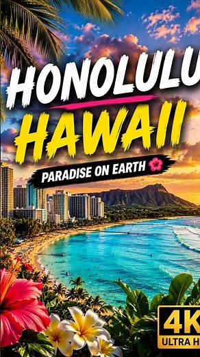🌴 Discover the Beauty of Honolulu, Hawaii 🌺