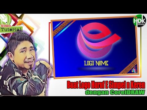 Create a Logo in CorelDraw | CREATE A SIMPLE AND COOL LETTER E LOGO IN COREL | CorelDraw Tutorial...