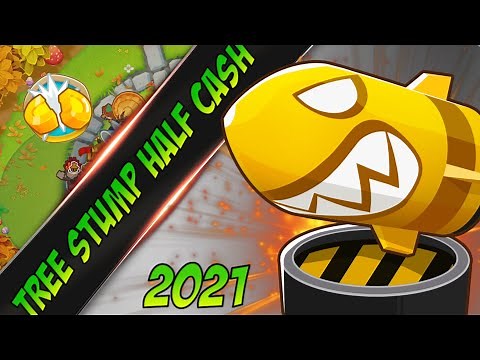 Best Half Cash Strategy Tree Stump 2021 - Bloons TD6 (No Monkey Knowledge)
