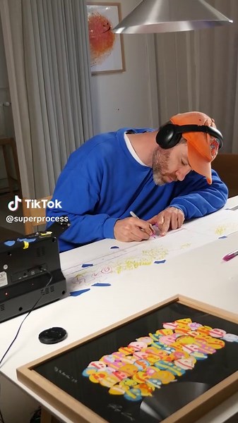 Hand Painted Animation on Super 8 Film