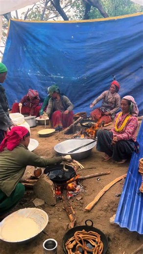 Village Life & Traditional Sel Roti Making | Enjoying the Simple Joys of Rural Life