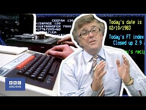 1983: DOWNLOADING Software Via RADIO and CEEFAX | Micro Live | Retro Tech | BBC Archive