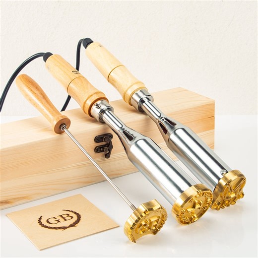 Custom Wood Burning Stamp for Woodworkers , Personalized Branding Iron With Electric Heater , Customized Wood Branding Iron , Wood Brand - Etsy