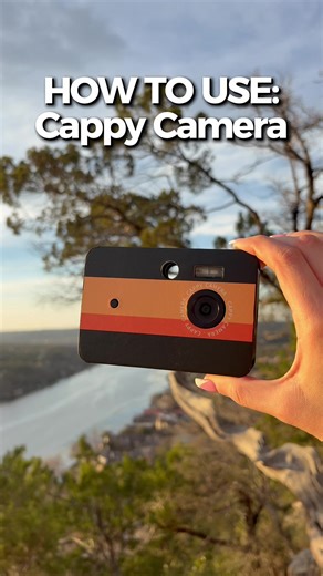 Using the Cappy Camera 📸 1️⃣ Hold the power button to turn it on 2️⃣ Press the shutter button to take a photo 3️⃣ Switch filters to get different film-style looks 4️⃣ Hold the shutter for 2 seconds to record video Have any more questions on how to use your Cappy Camera? Comment below! #CappyCamera #DigitalCamera #RetroCamera #Photography #CaptureMoments