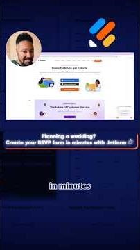 Create a Wedding RSVP Form in Minutes 💍 #tutorial